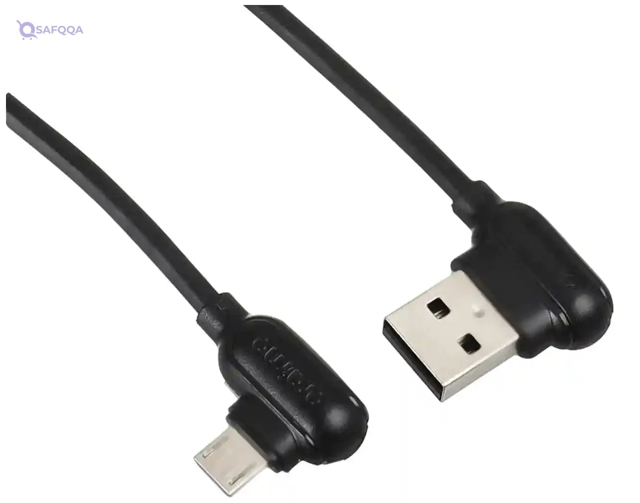 Oraimo Data Cable OCD-M23 Not Block the Hand gaming Cable Black - Safqqa Egypt