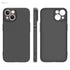 Case for iPhone 14, 6.1-Inch, Silky-Soft Touch, Full-Body Protective Case, Shockproof Cover with Microfiber Lining(Black) - Safqqa