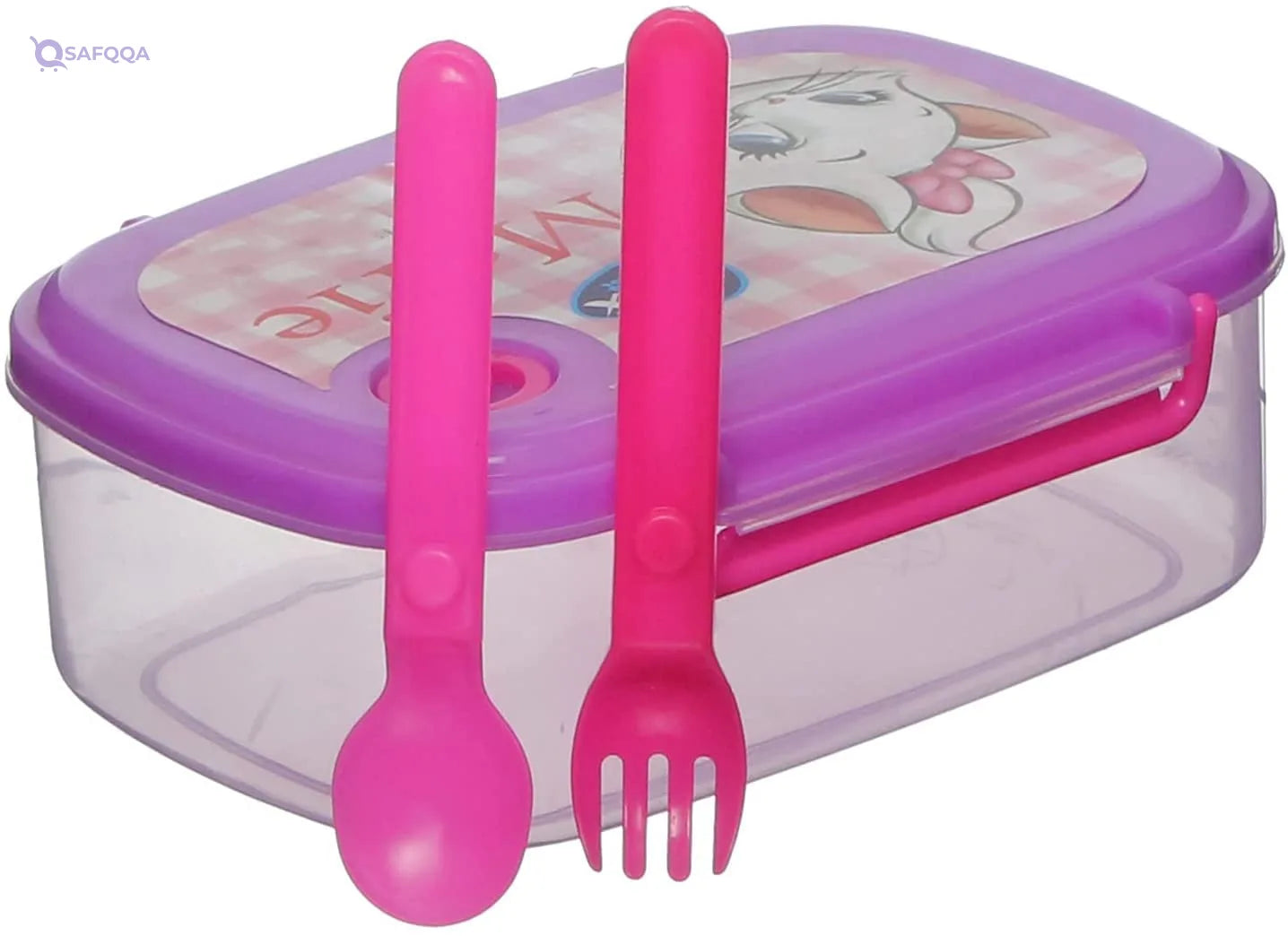 Elyassin Plastic lunch Box Made from high-quality, durable plastic - Safqqa