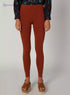 Full Length Plain Leggings with Elasticised Waistband - Safqqa Egypt