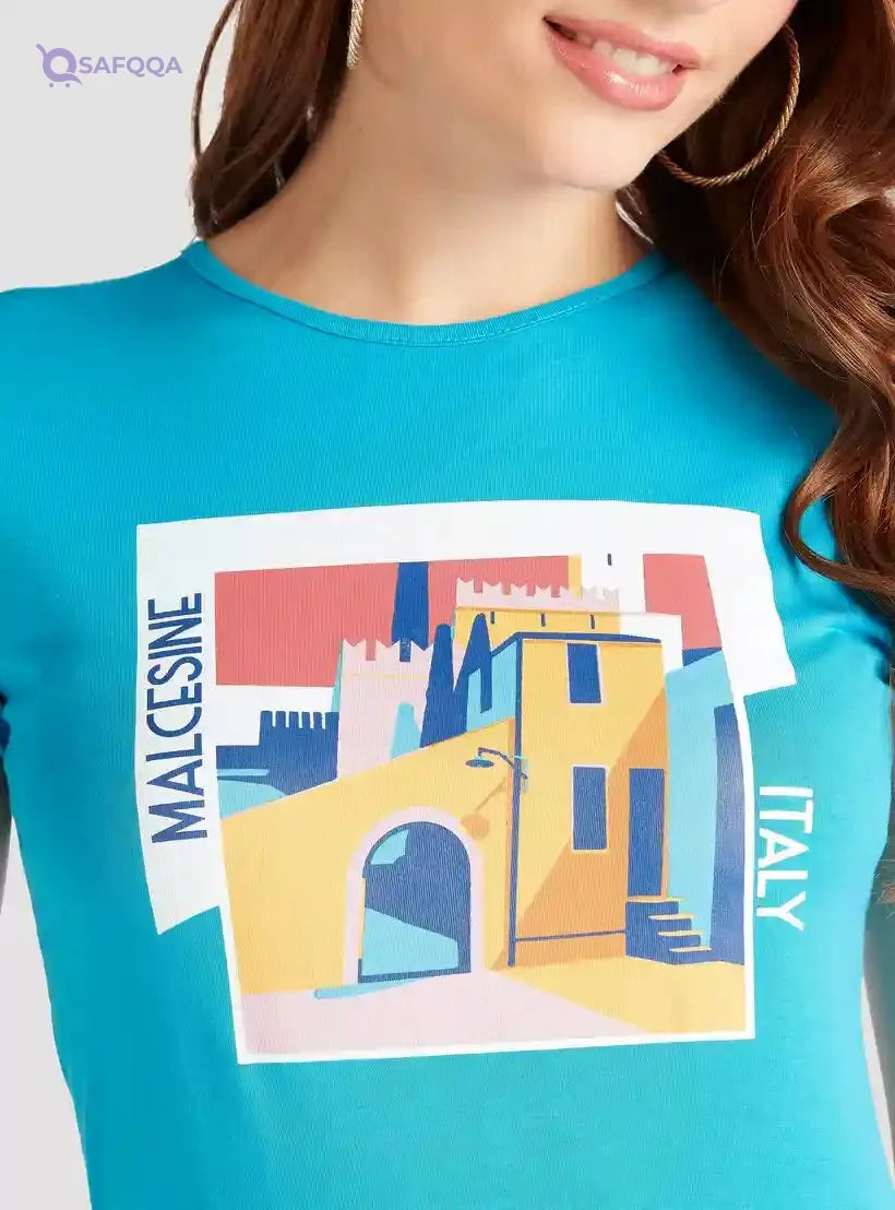 Splash womens 6036170 GTWAW21709 T-Shirt - Safqqa Egypt