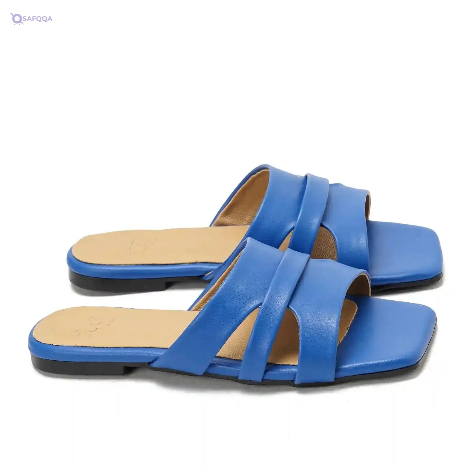 TGS womens Bandage Slipper Flat Sandal - Safqqa Egypt