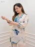 GRECIILOOKS Rayon Floral Regular Fit Stylish Kurta Ethnic for Sleeve Women - Safqqa