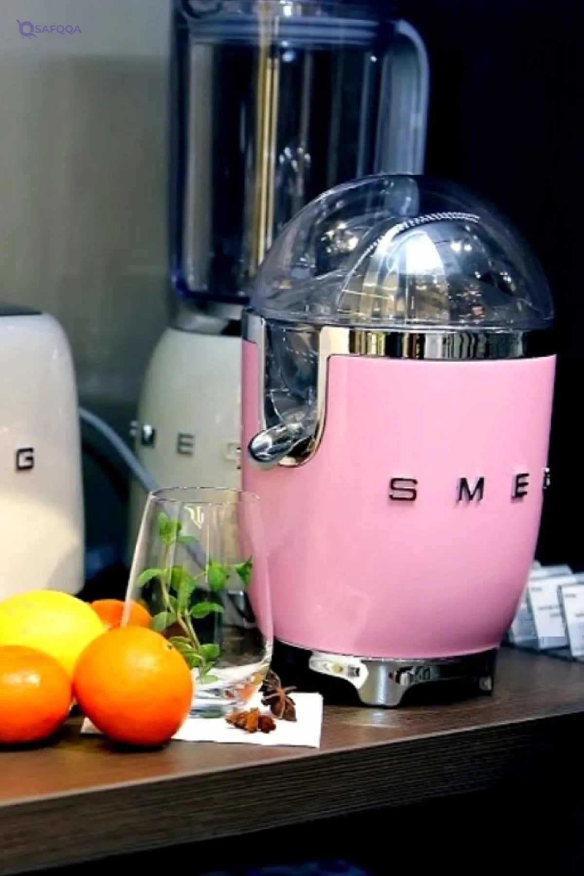 Smeg Citrus Juicer – Pastel, Stainless Steel, 70W - Safqqa
