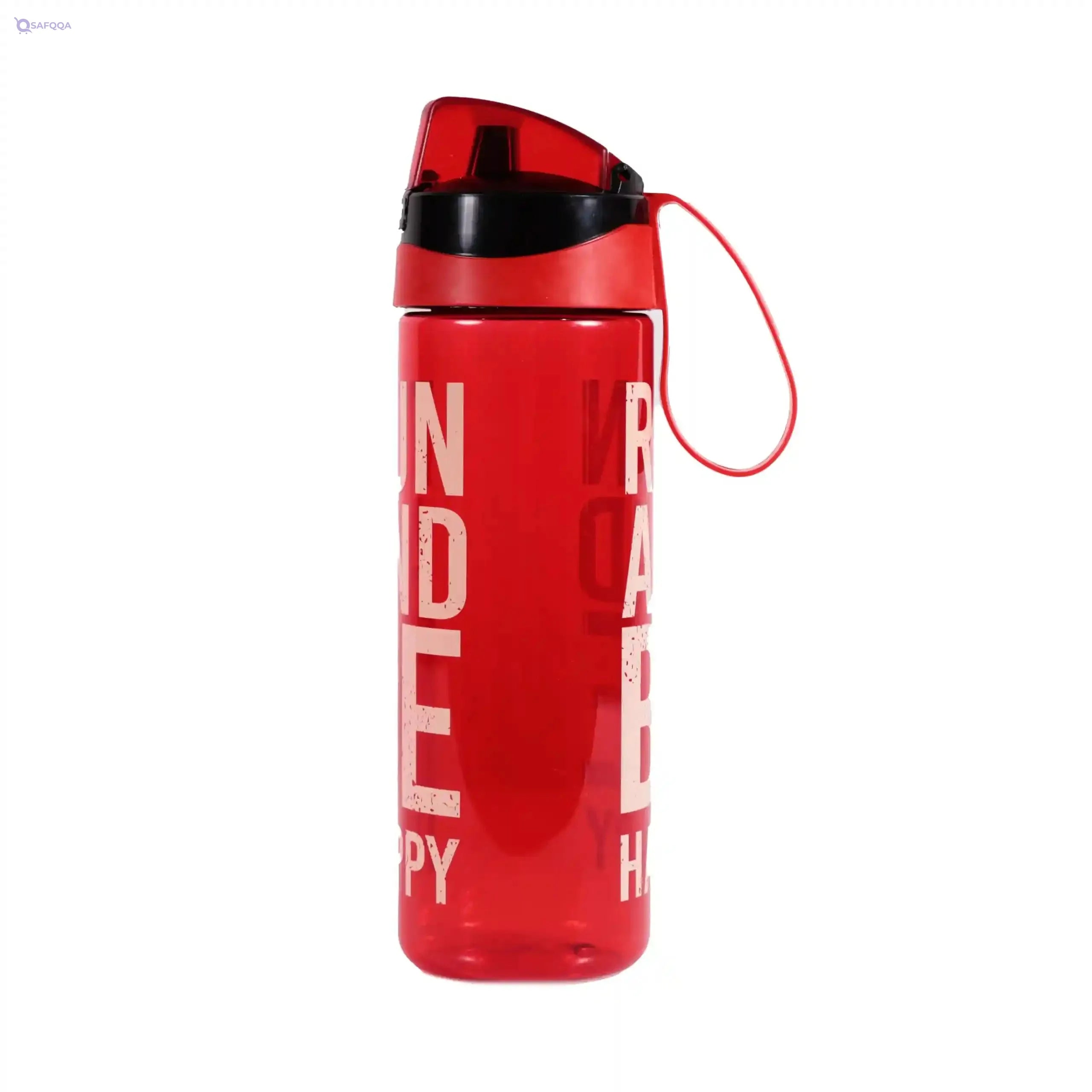 Herevin Water Bottle in Special Polybag - 750 ml Capacity, Multicolor, Leak-Proof, BPA-Free, Made in Turkey-Red - Safqqa