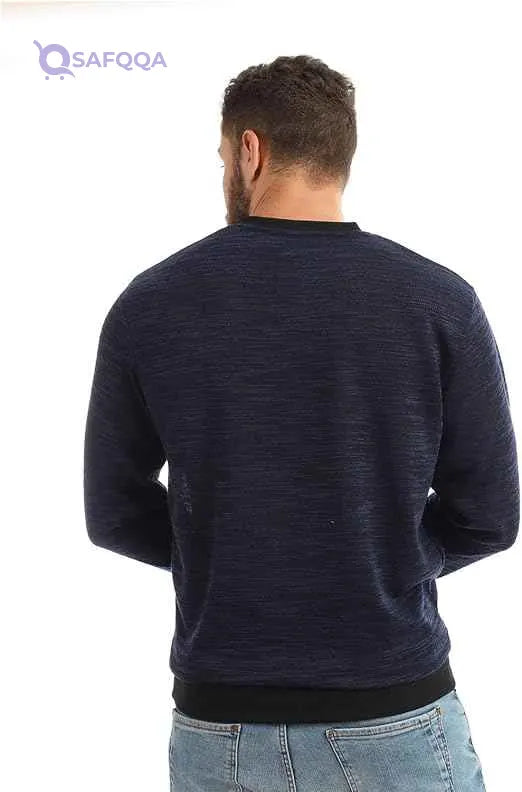 Offcliff Men's Crew Neck Long Sleeve Sweatshirt Sweater - Safqqa Egypt