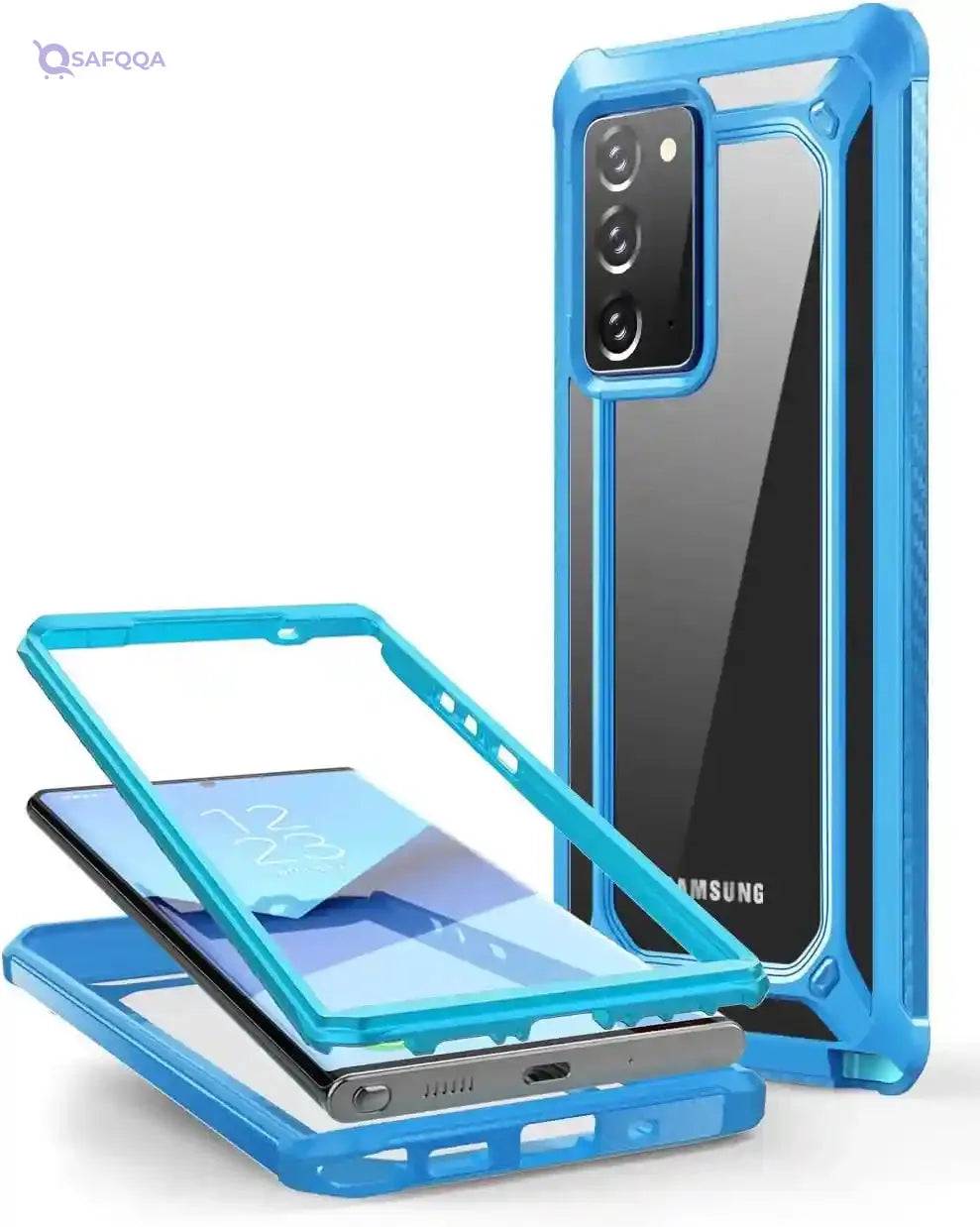 Supcase unicorn beetle exo pro series case for galaxy note 20 (2020 release), premium hybrid protective clear bumper case without built-in screen protector - Safqqa Egypt