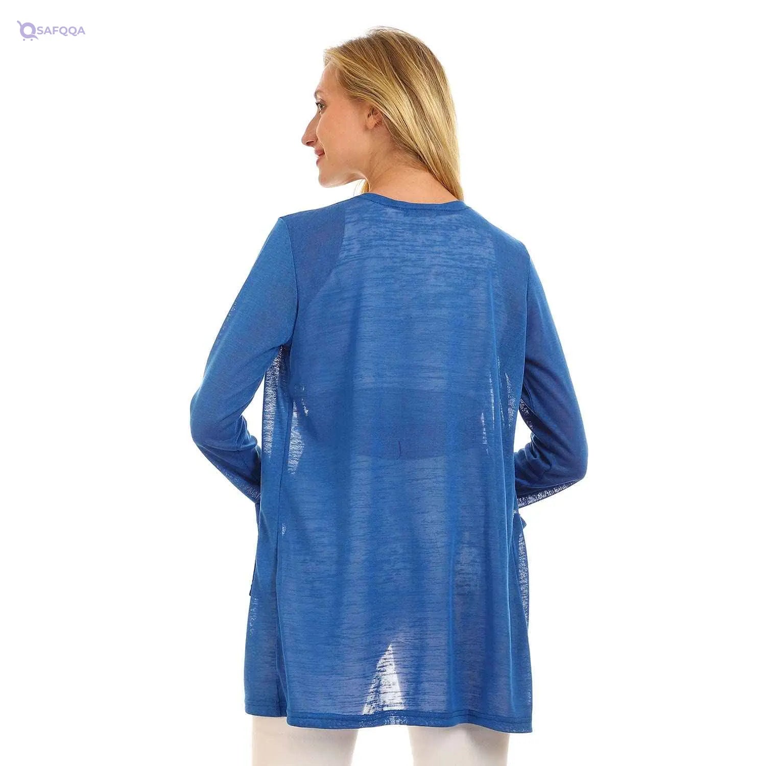 Jamila Women Side Pockets Short Cardigan Sweater - Safqqa Egypt