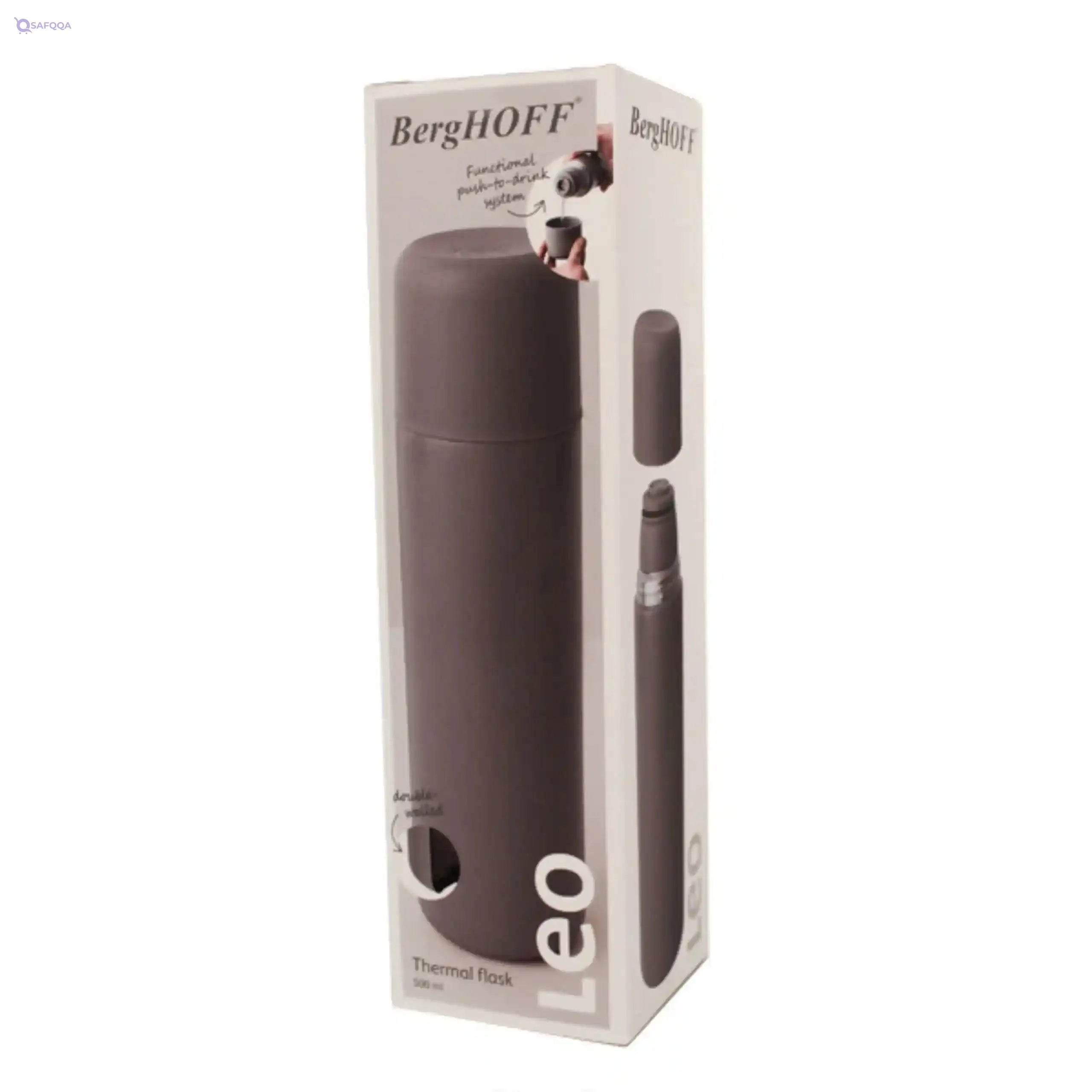 Berghoff - thermal flask grey 500 ml - Safqqa