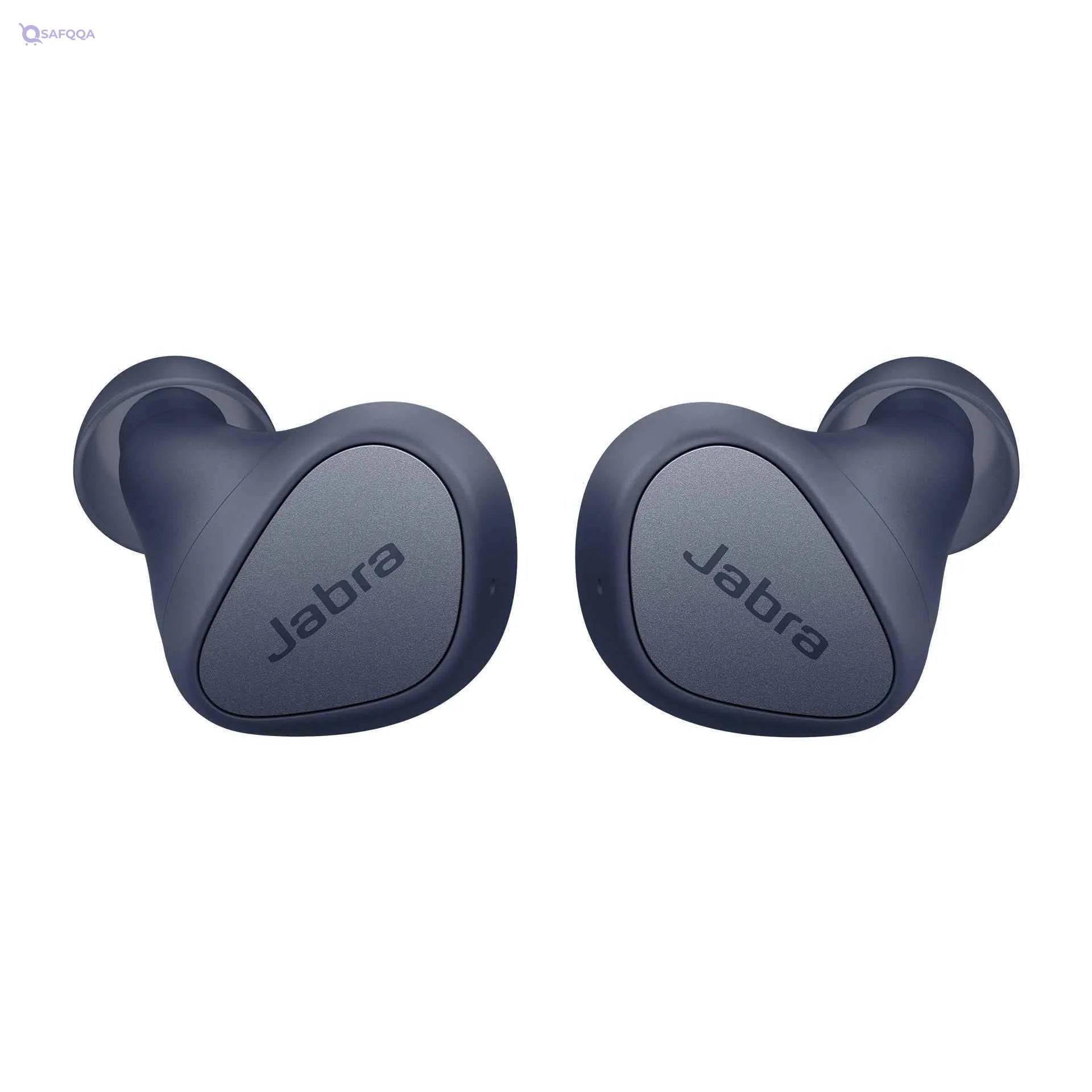 Jabra Elite 4 Wireless Earbuds,Discreet and Comfortable Bluetooth Earphones with Spotify Tap Playback, Google - Navy - Safqqa