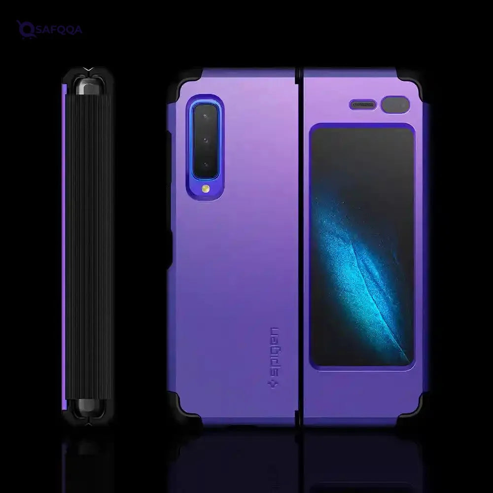 Spigen tough armor back cover for samsung galaxy fold mobile phone - Safqqa Egypt