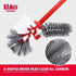 LiAo D130008 Heavy Duty Toilet Brush & Caddy Set – 40cm - Safqqa