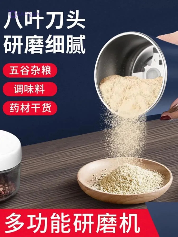 Small Stainless Steel Electric Home Grinder – 220V - Safqqa