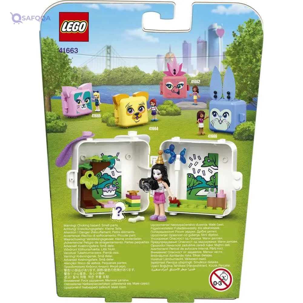LEGO Friends Emma’s Dalmatian Cube 41663 Building Kit (41 Pieces) - Safqqa