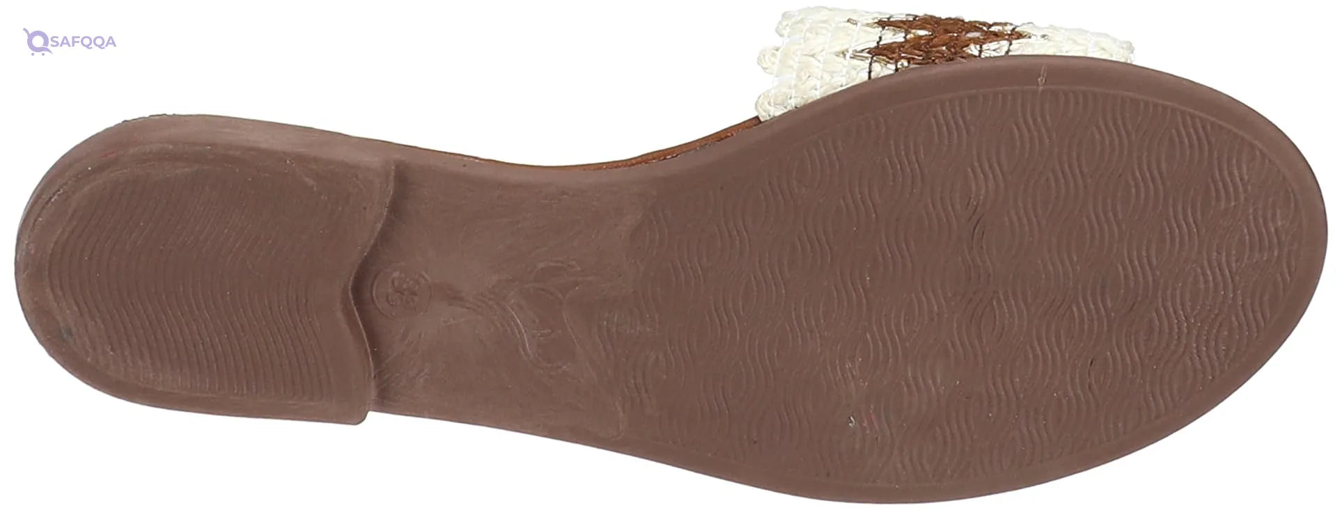 SWAY Flat Spongy Cushioned Insole For Amazing Comfort And A Braided Faux Soft Leather Upper Slipper For Women, - Safqqa
