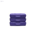 Mintra Home Utility Boxes - (7.7inW x4.0inD x1.61inH) - 450ml PURPLE Pack of 3 - Safqqa