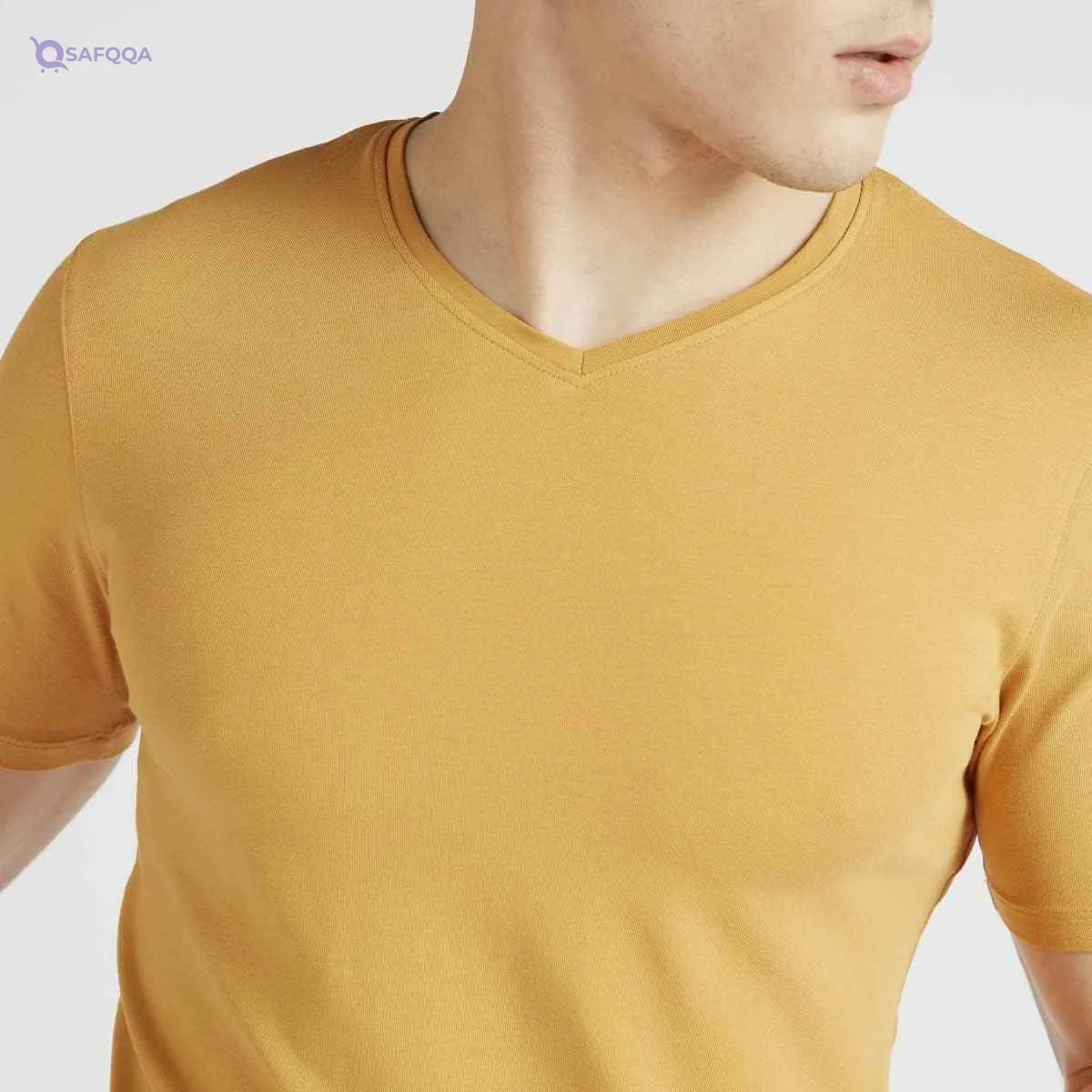 Splash mens 3516737 VNECK SOLID T-Shirt (pack of 1) - Safqqa Egypt