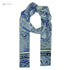 EL Modather Chiffon Crepe Scarf for women 195 * 70cm-Multicolor - Safqqa Egypt