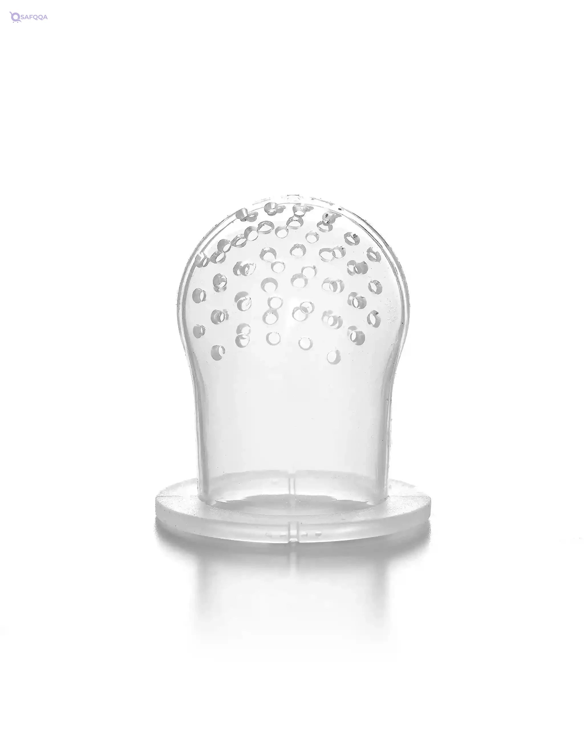 Bubbles fruits teether nipple Dual function: teether and fruit feeder - Safqqa