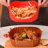 Silicone Air Fryer Liner – Reusable Non-Stick Liner, 22cm (1 Piece) - Safqqa