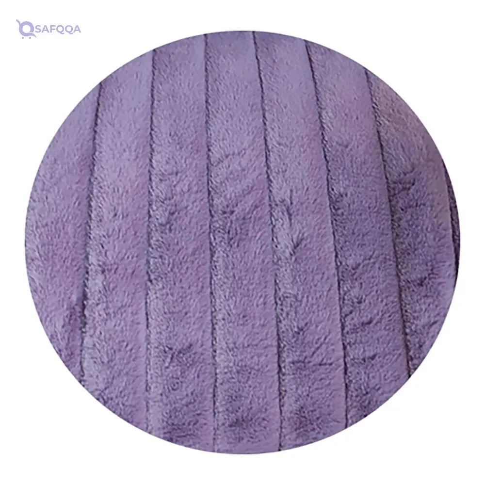 Pacha Home Double Face Comforter with 2 Pillow Case Model Diana-Size: 220 cm x 240 cm - Color: Viole - Safqqa