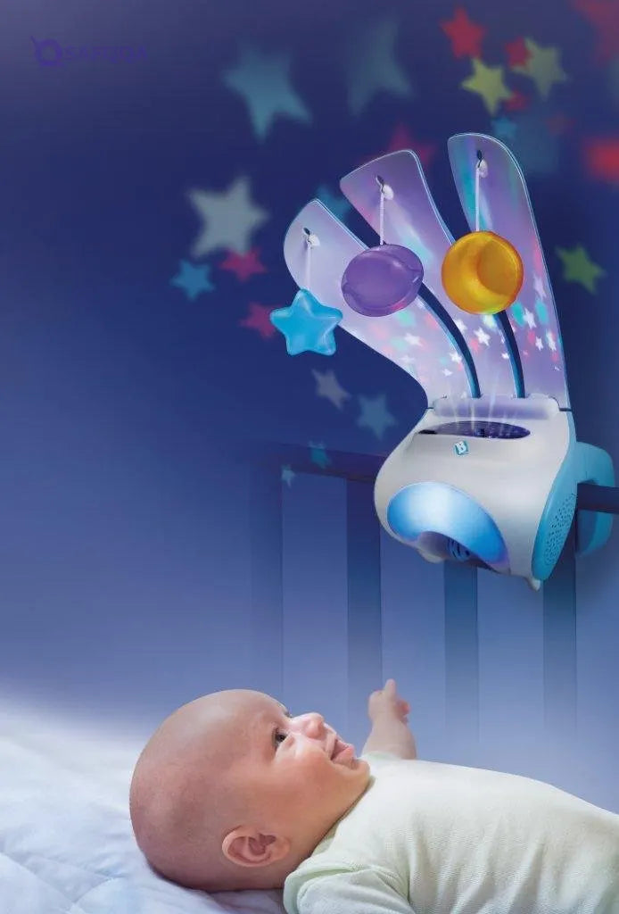 Blue Box Intelligent baby monitor provides a comfortable sleeping and waking environment for babies - Safqqa