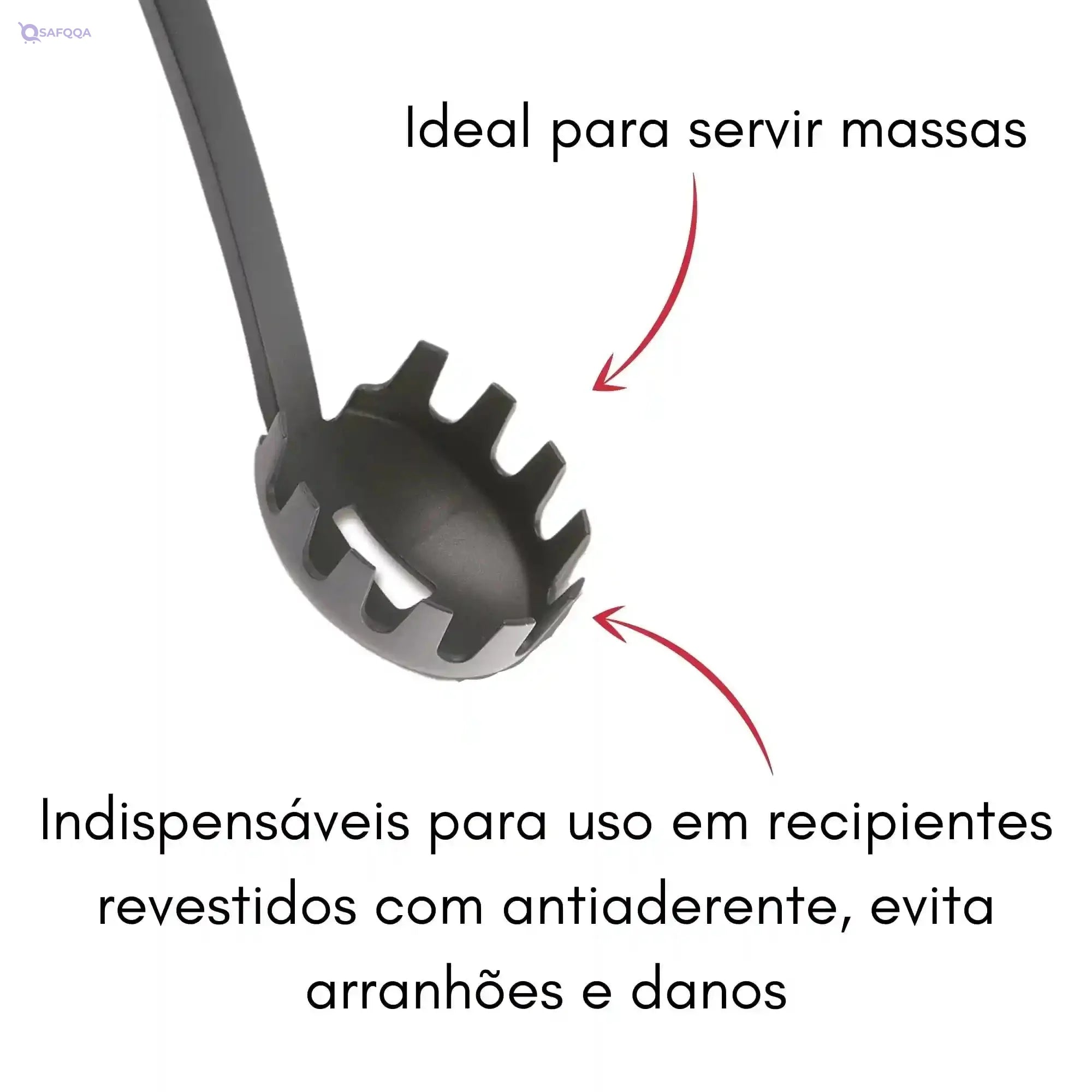 Gedini “Viva” Spaghetti Spoon – Practical & Stylish Pasta Serving Tool - Safqqa