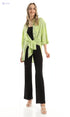 Ravin 97210 Patterned Lime Loose Shirt With Elbow Sleeves - Safqqa Egypt