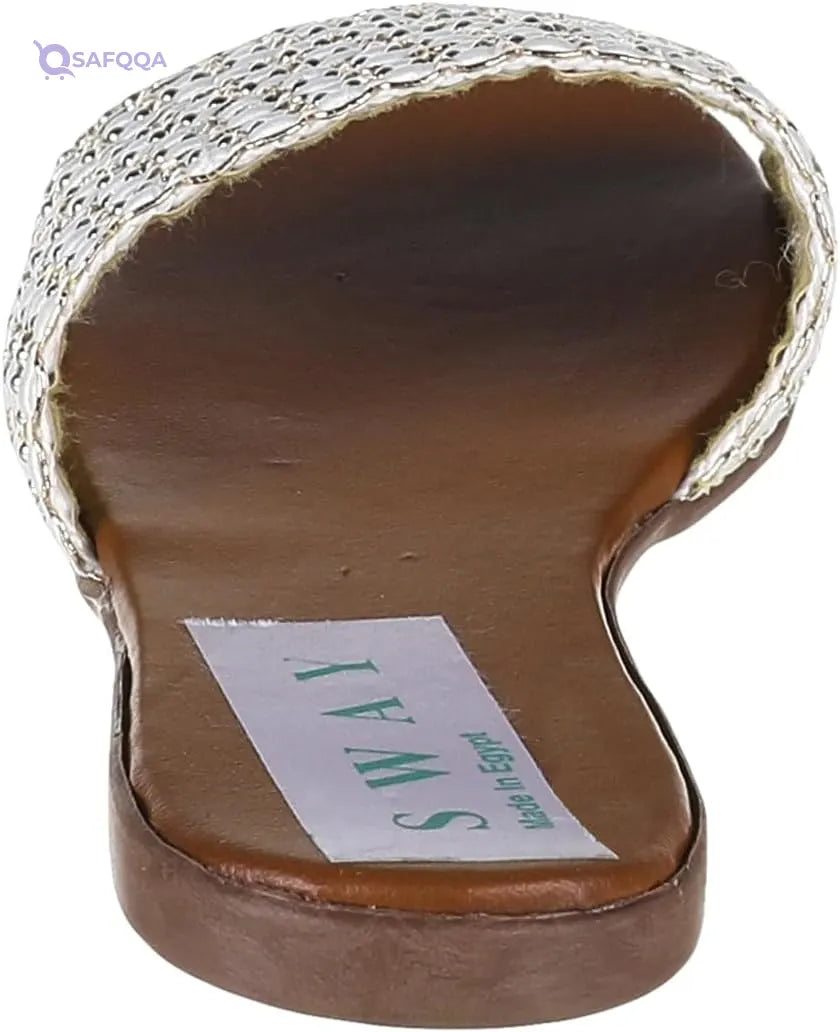 SWAY Slippers For Women Soft and comfortable footbed - Safqqa
