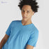 Splash Mens Vneck Solid T-Shirt- Light Blue - Safqqa Egypt