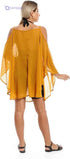 JAMILA Women Self Stitches Sheer Cover Up OUTERWEAR - Safqqa Egypt