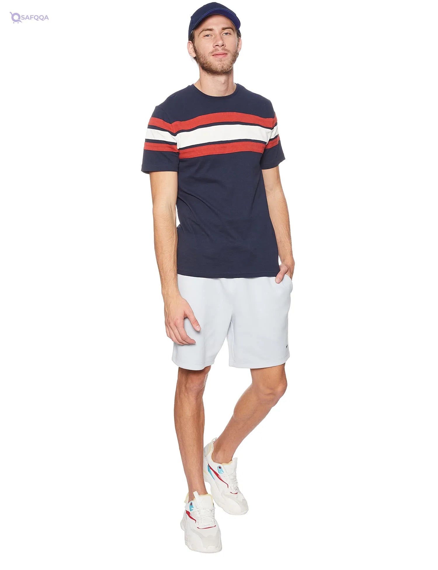 Matalan T-Shirt for Men Simple and versatile design - Safqqa
