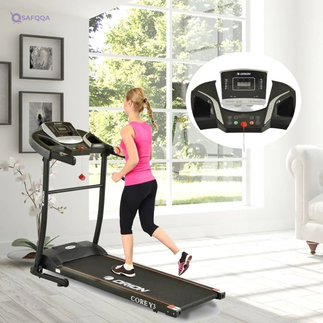 Treadmill City Star Fitness 501 - Multi Function , Turbo Motor - 2 HP -120KG,Pre-set workout programs for a variety of fitness goals. - Safqqa