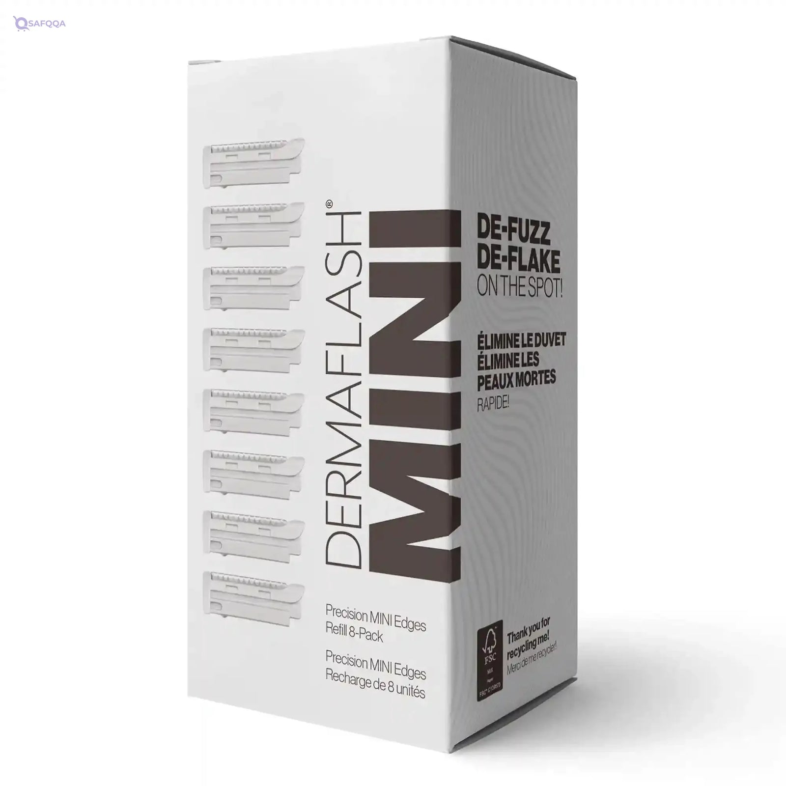 DERMAFLASH Precision MINI Edges Refill, 8 count (Pack of 1),Ensures consistent performance for your DERMAFLASH device - Safqqa