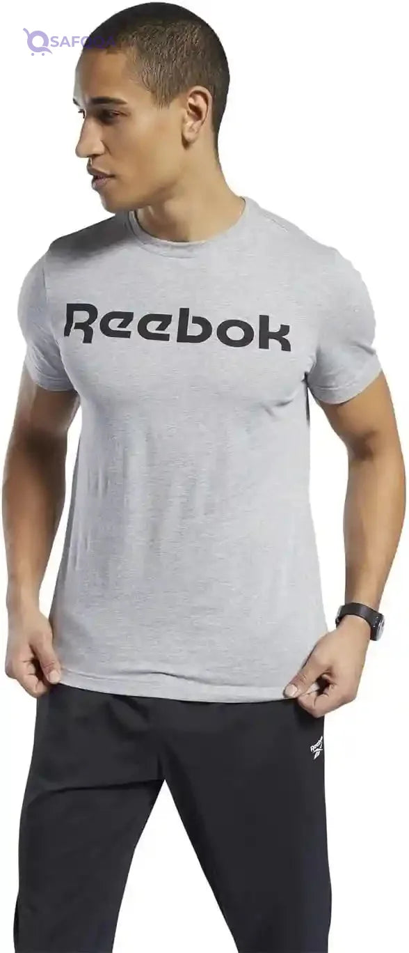 Reebok Men’s GS Linear Read T-Shirt - Safqqa