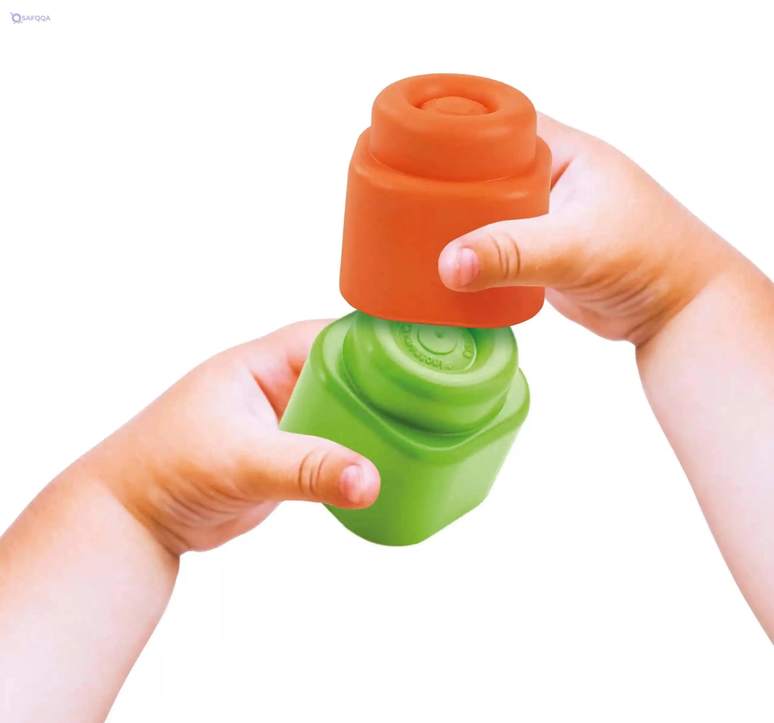 Clementoni soft clemmy baby shark 6 soft block bucket- assorted colors - Safqqa Egypt