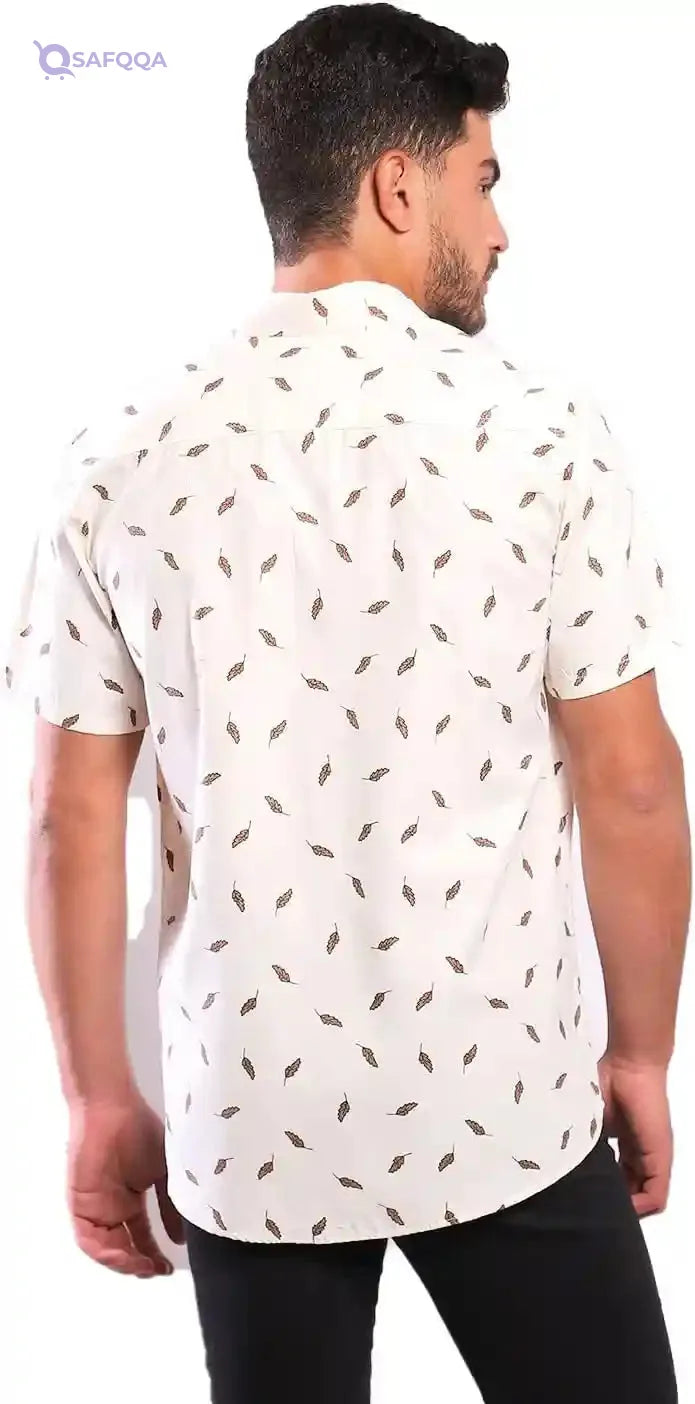 White Rabbit Men's Short Sleeve Shirt WR2077S22 - Safqqa Egypt