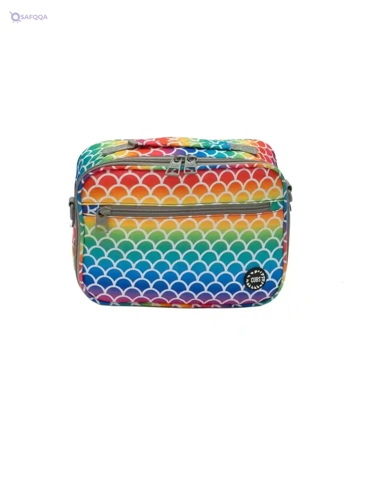 CUBS Classic Lunch Bag  – Rainbow Mermaid Scales - Safqqa