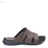 Rockport Men's Darwyn Leather Slide Slippers– Open Toe, Comfortable Casual Footwear - Safqqa