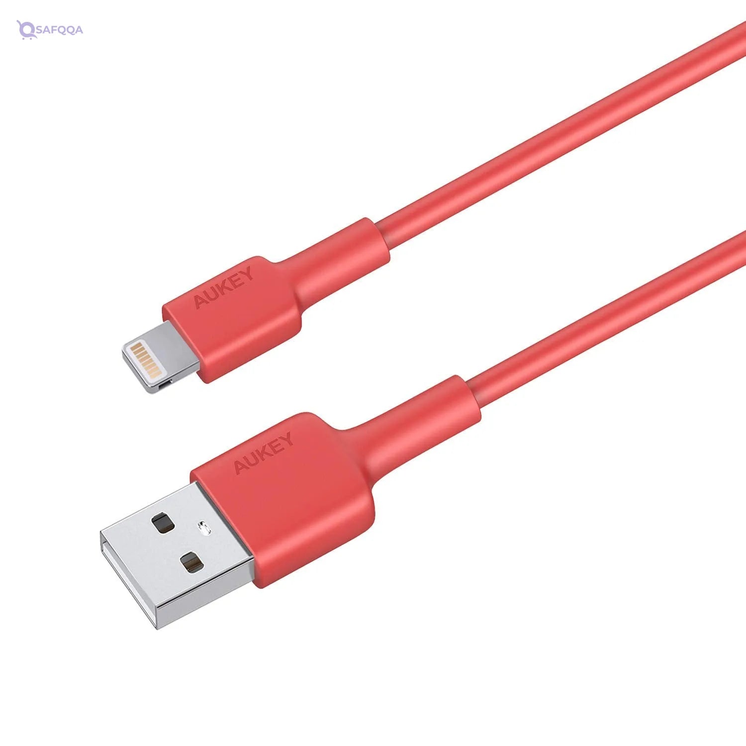 Aukey CB-BAL2 Lightning Sync and Charging Cable, 2M, - Safqqa