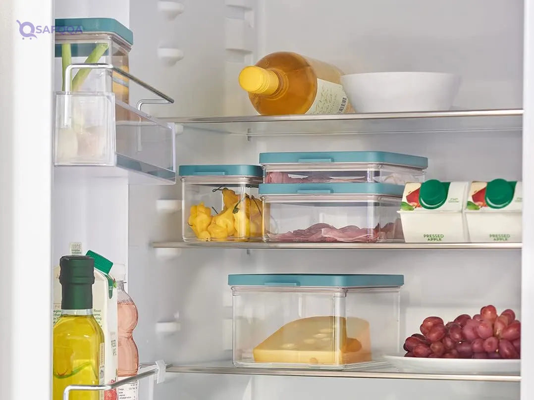Mepal Fridge Box,Black Durable, high-quality material - Safqqa