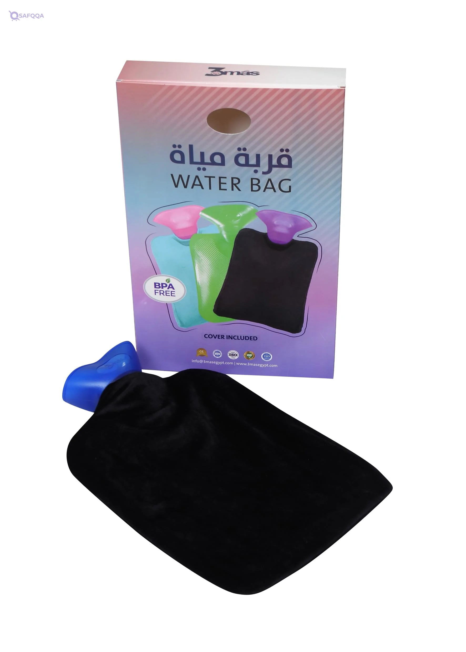 3Mass ,Water Bag Box With Cover• Easy-to-use structure for convenient water dispensing - Safqqa