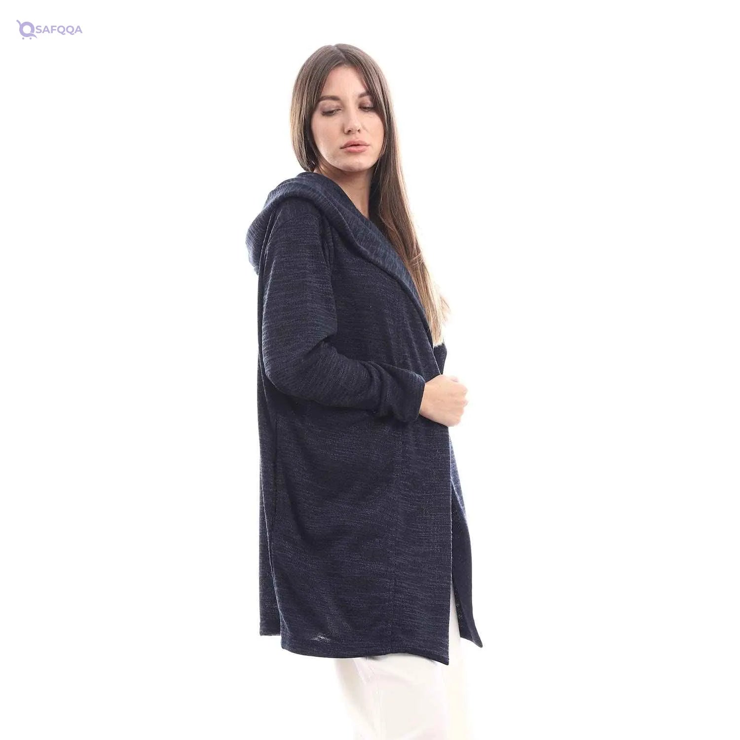 JAMILA  Oversized Long Sleeves Cardigan,Versatile piece suitable for casual, work, or travel wear. - Safqqa
