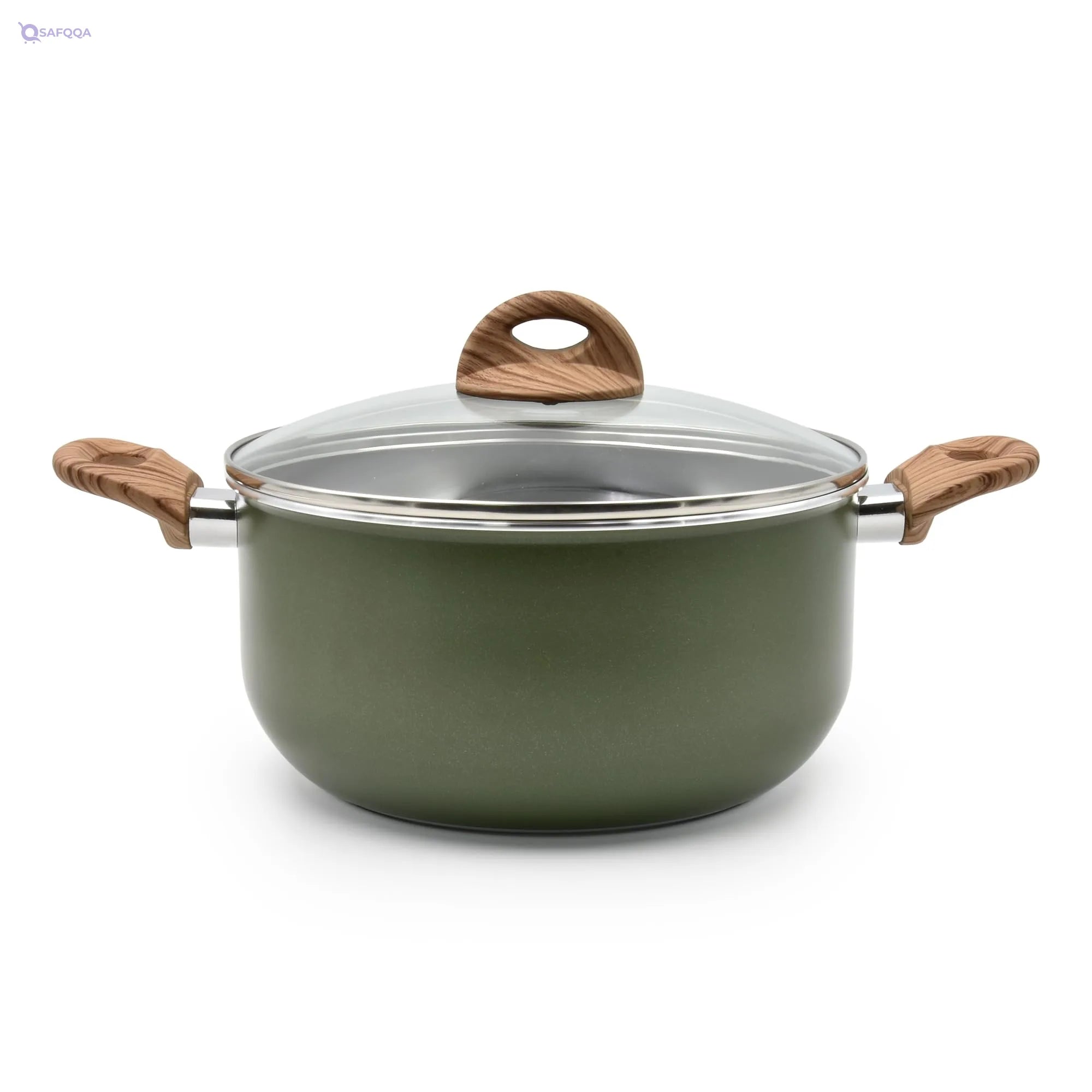 Celar Aluminium Pot Non-stick , 20 cm , ‎Multi Color - Safqqa