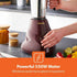 Geepas 2-IN-1 Mixer Grinder- GSB44091| 550W Powerful Motor, Stainless Steel Jars and Blade| Ergonomic Grip and Equipped with Overload Protector| - Safqqa Egypt