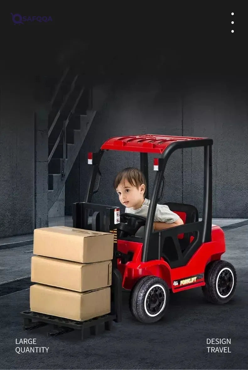 Electric Ride-On Lift Machine for Kids – Fun & Interactive Toy - Safqqa