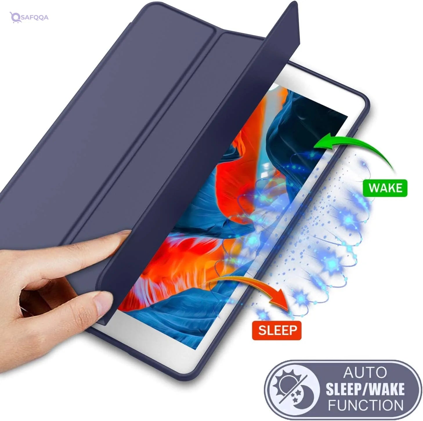 Generic Samsung Galaxy Tab a7,  Navy - Safqqa