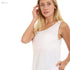Kady Women Self Patterned Sleeveless Round Sleepshirt-Nightdresses & Nightshirts - Safqqa Egypt