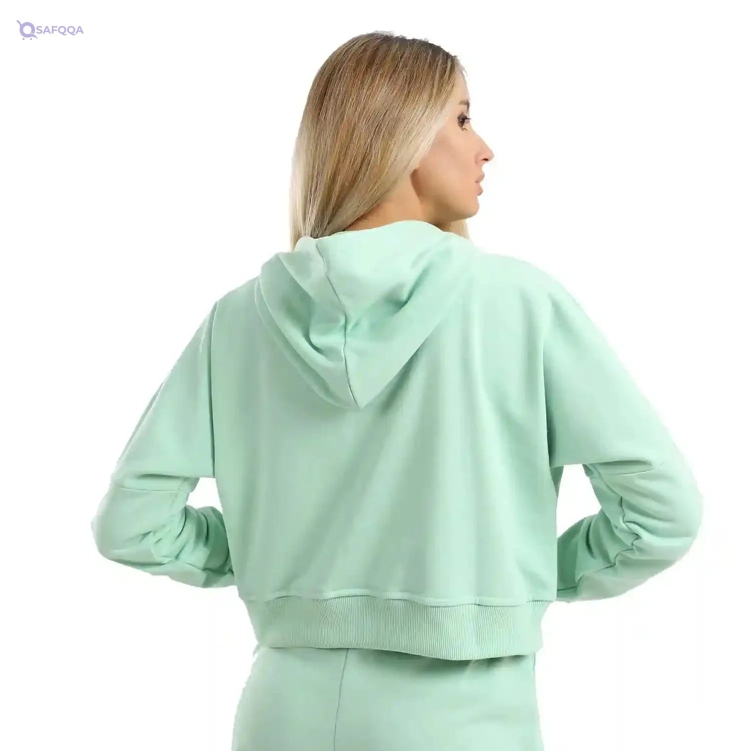 JAMILA Cropped Hoodie For Women,Lightweight, breathable, and gentle on the skin. - Safqqa