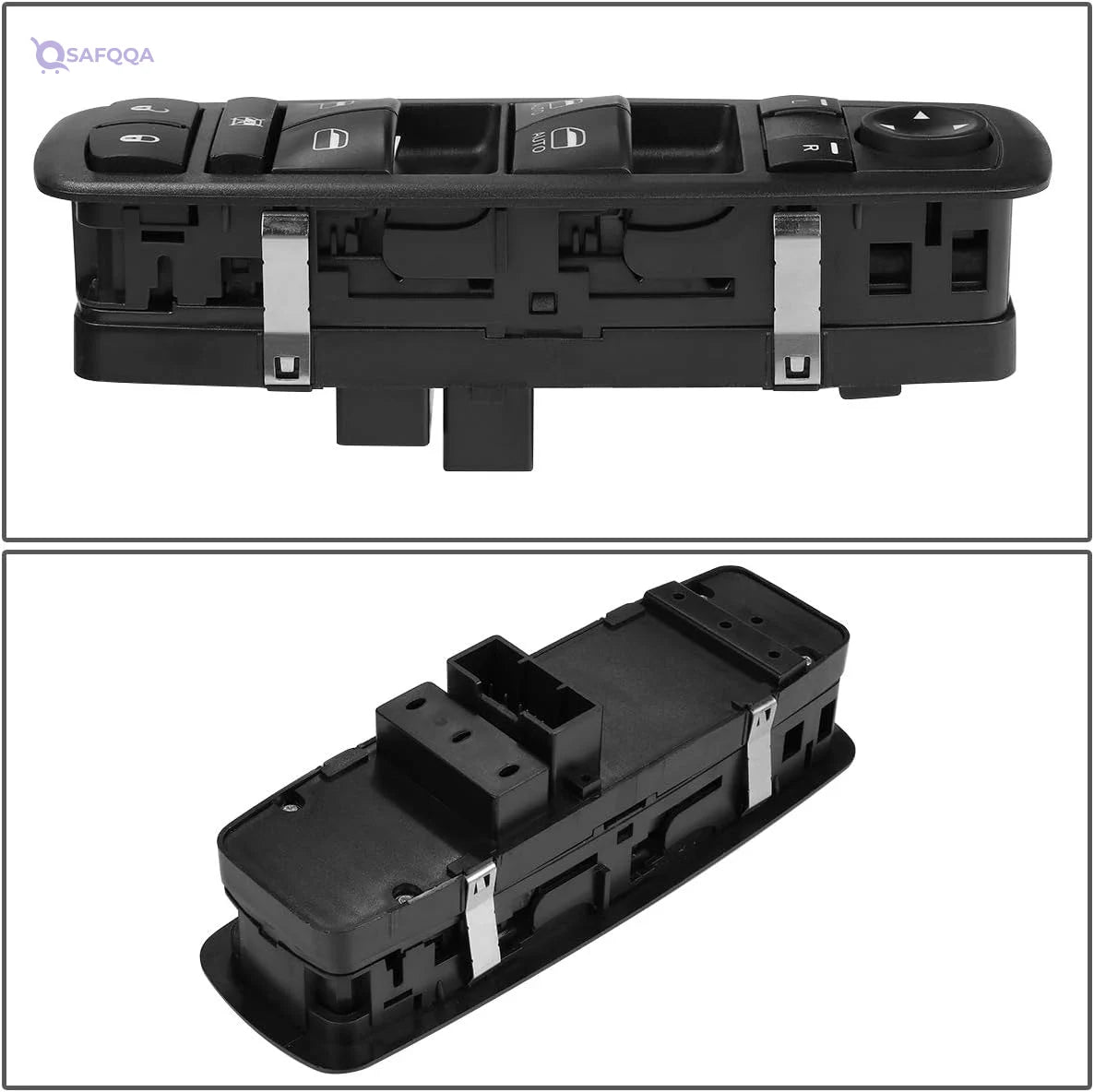 DNA MOTORING WSW-003 Factory Style Driver Side Master Power Window Lifter Switch, Black - Safqqa